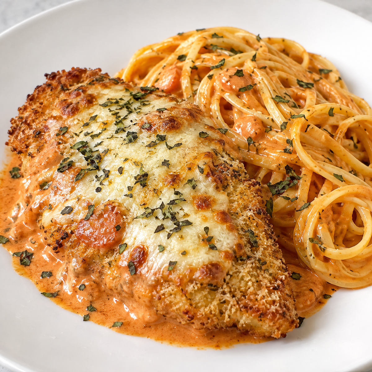 Vodka Sauce Chicken Parm