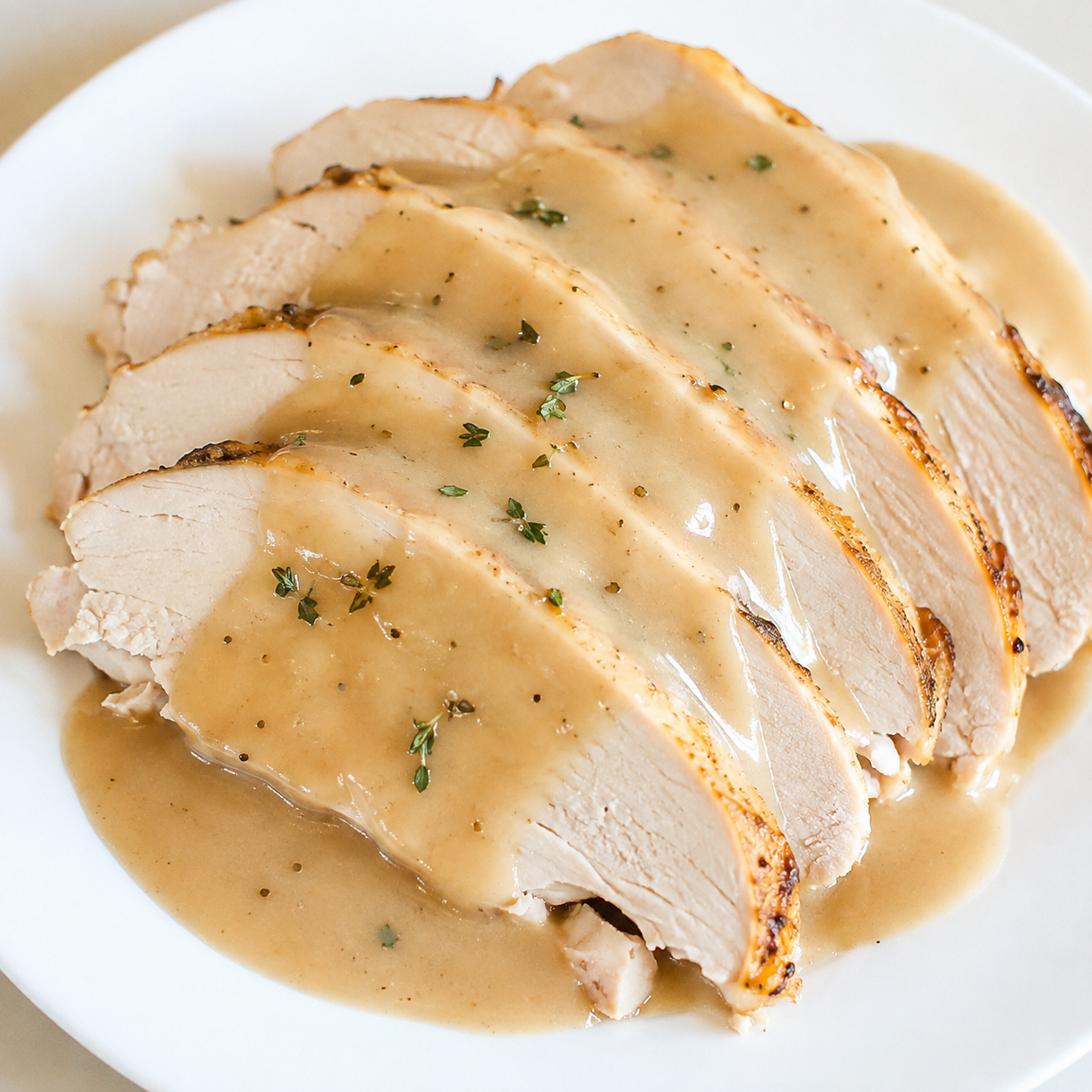 Roasted Turkey Breast Side