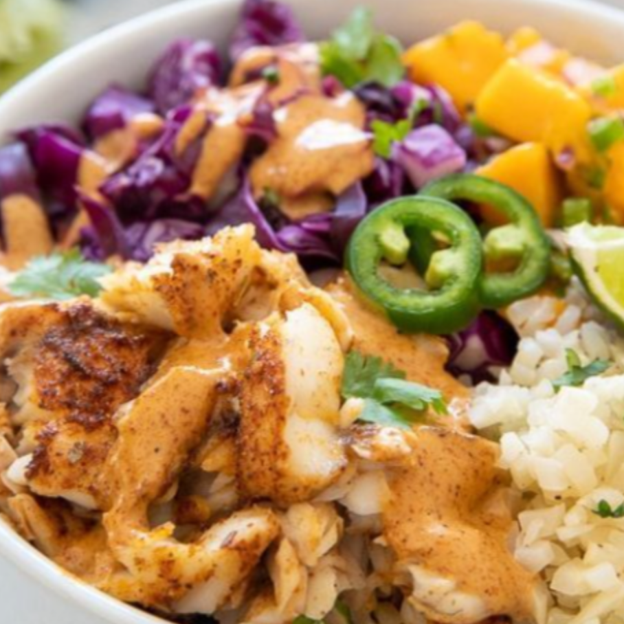 Fish Taco Bowl