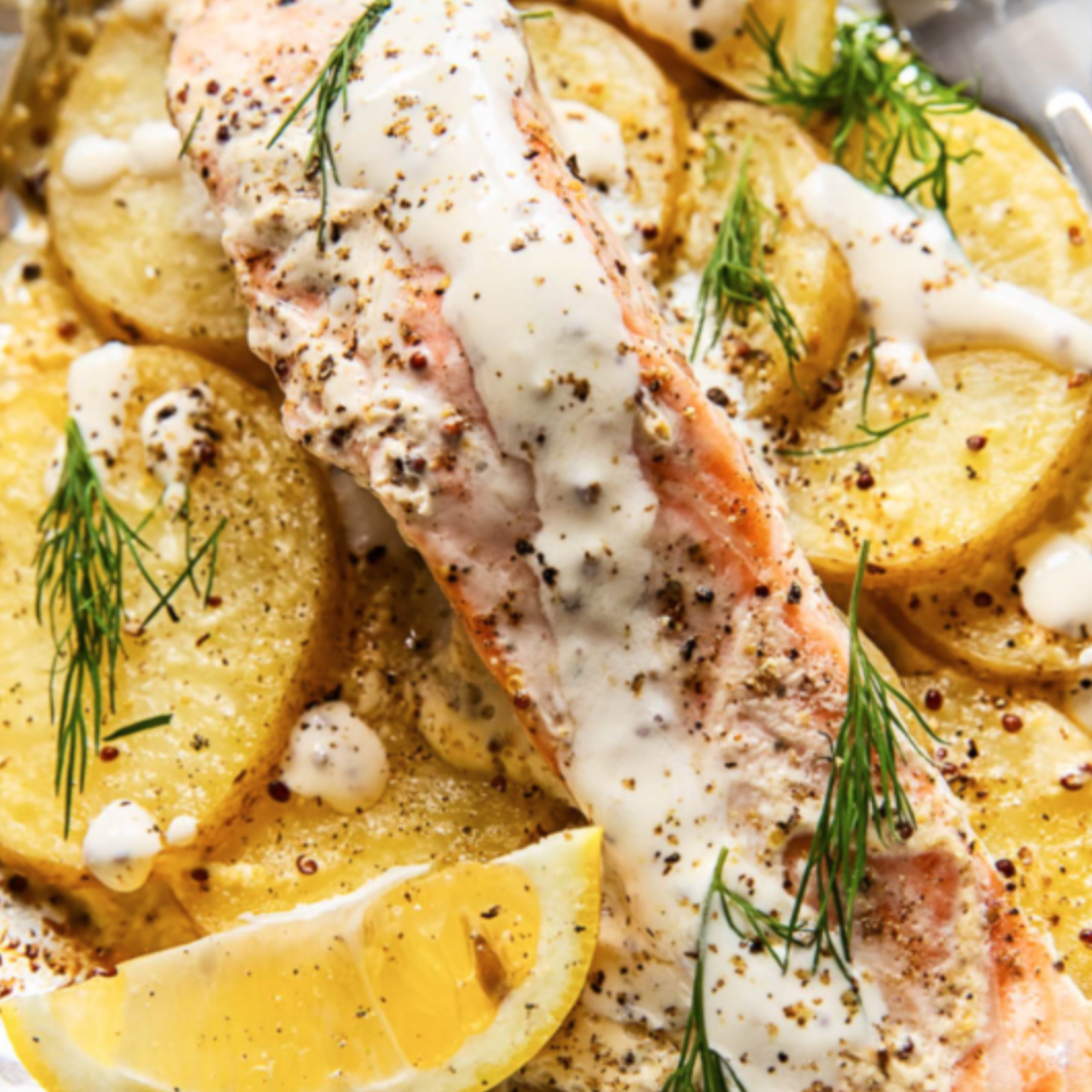 Summer Salmon & Potatoes