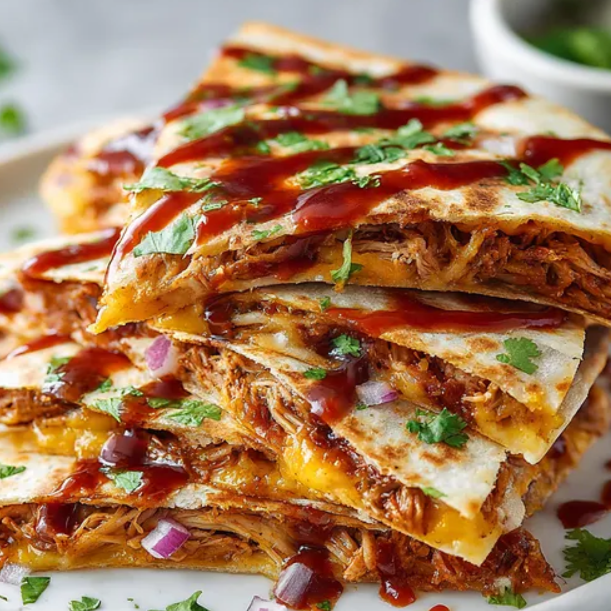 BBQ Pulled Pork Quesadilla