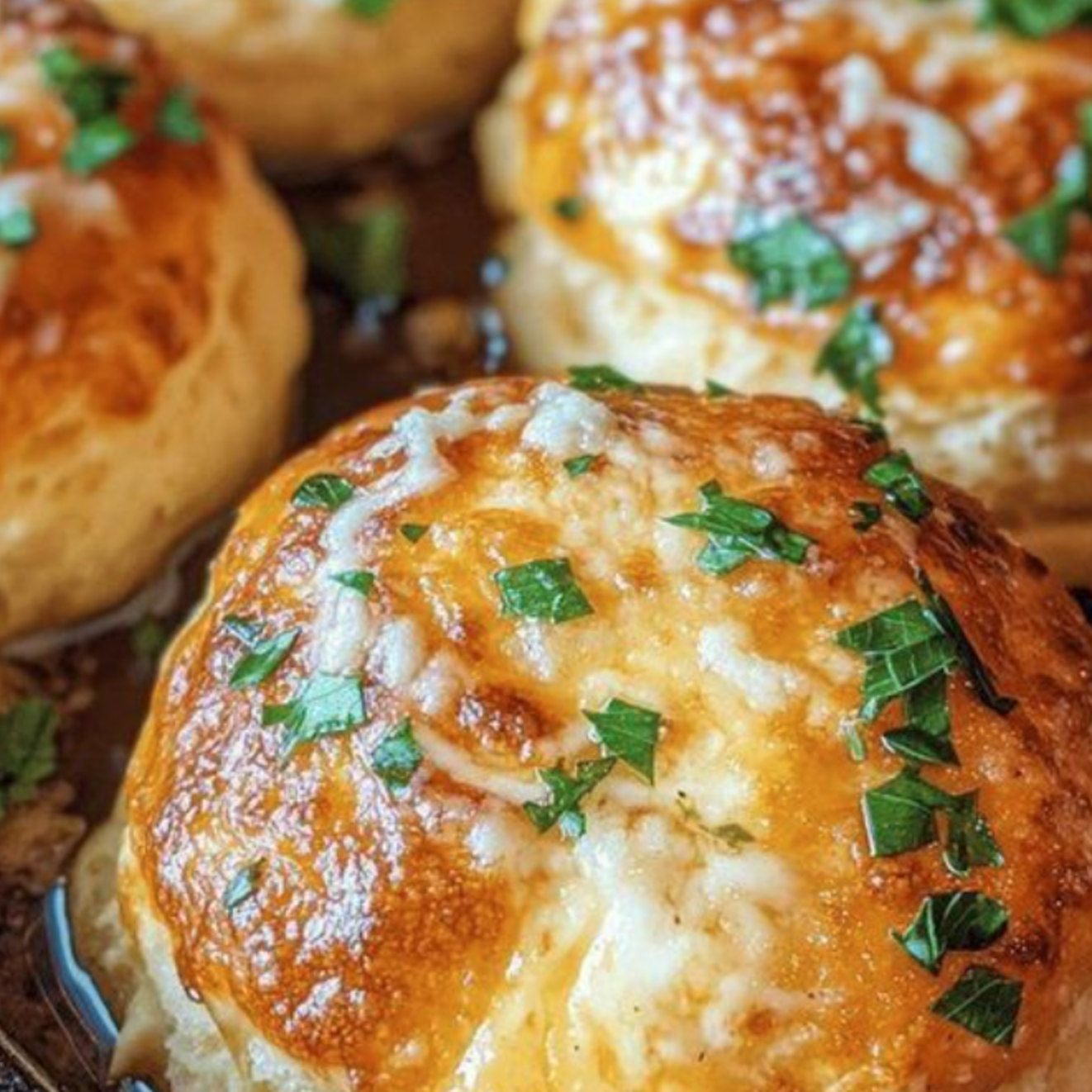 Honey Garlic Biscuits