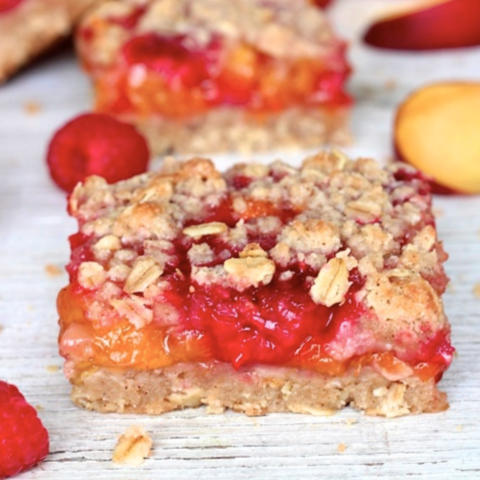 Raspberry Peach Bar