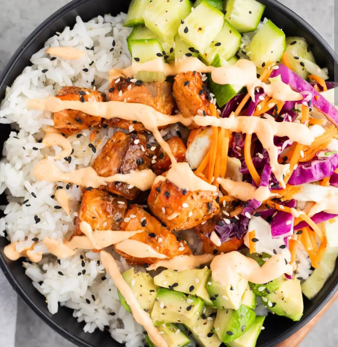 Bang Bang Salmon Bowl