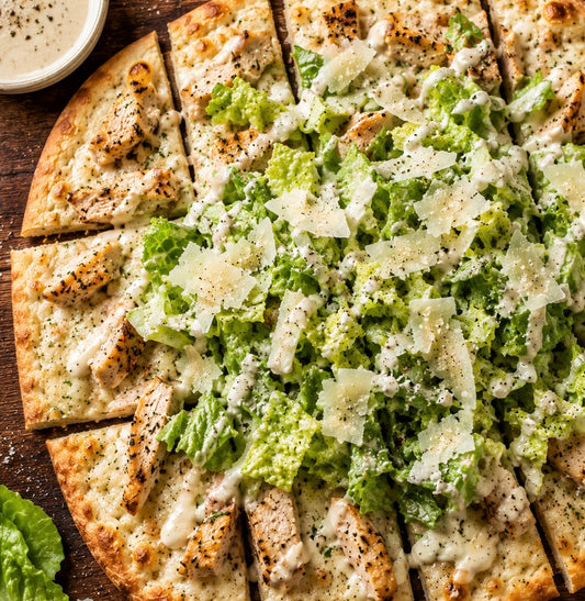Chicken Caesar Flatbread