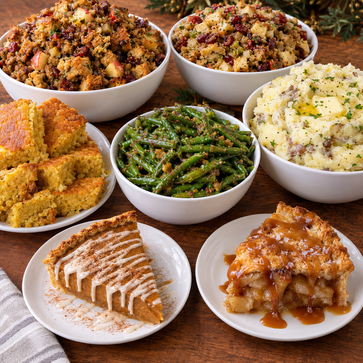 PREORDER: Thanksgiving Sides & Pies