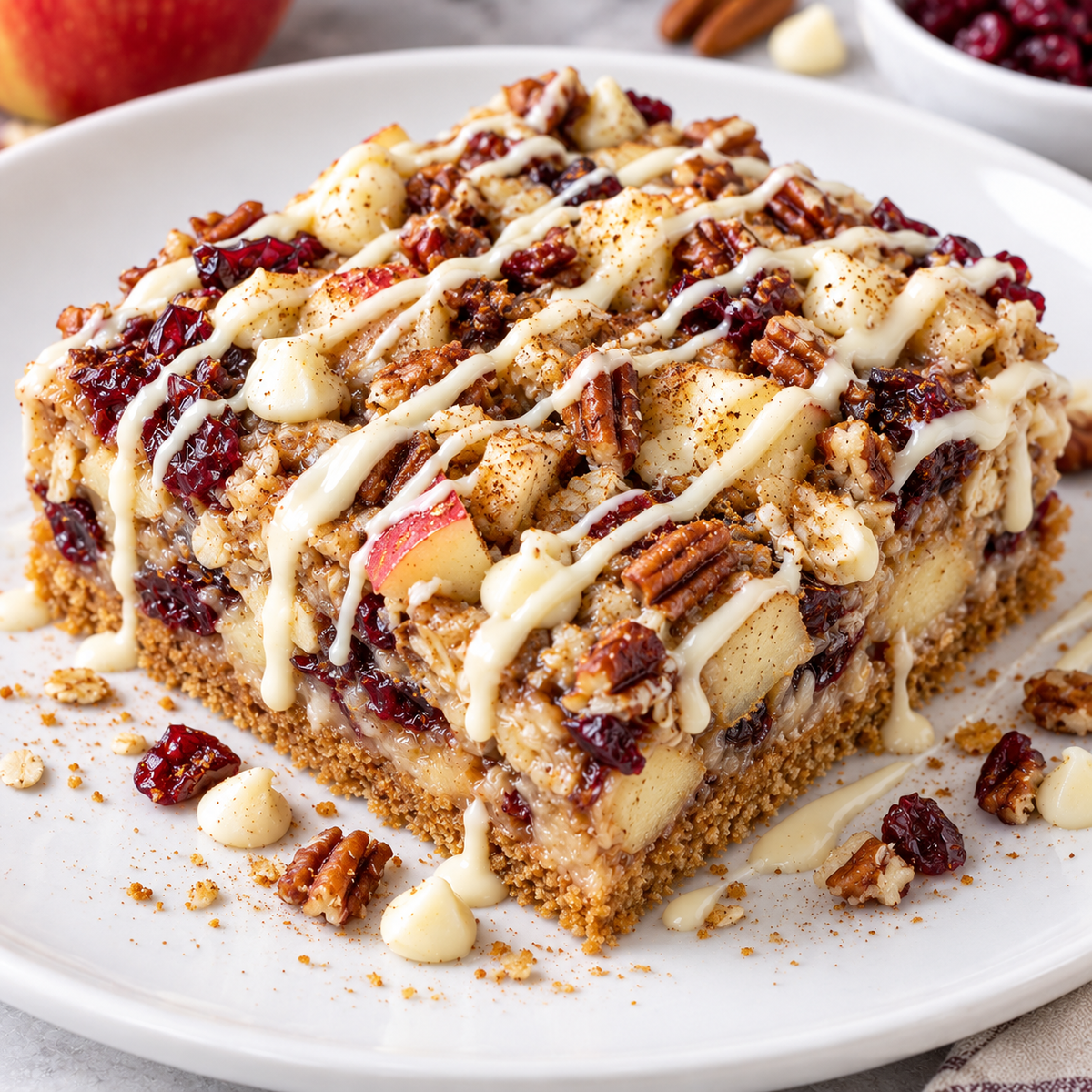 Cranberry Apple Magic Cookie Bar