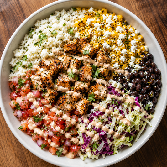 Street Corn Chicken Bowl