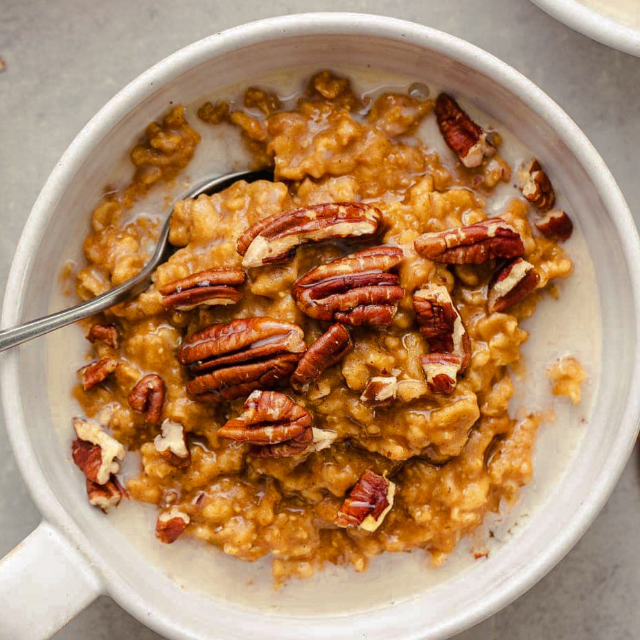 Maple Pumpkin Steel Cut Oats