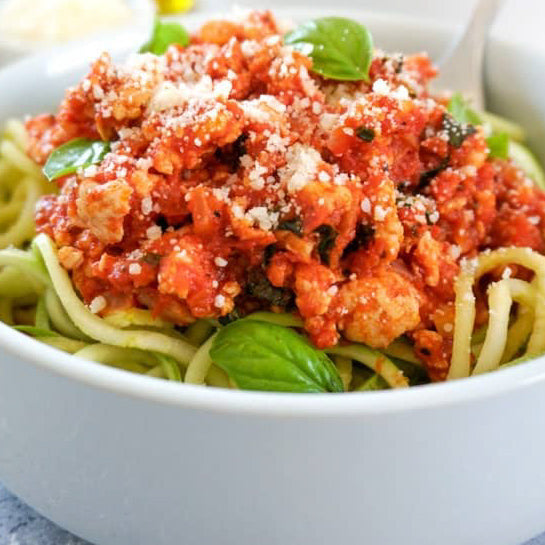 Bolognese Zucchini Noodles Side