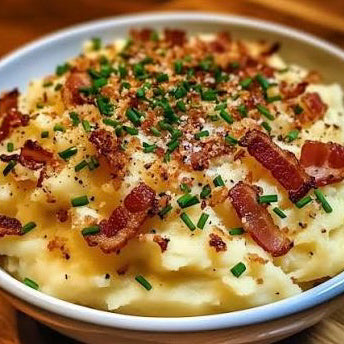 Bacon Gruyère Mashed Side