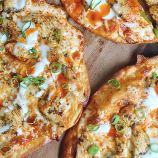 Maple Buffalo Chicken Flatbread