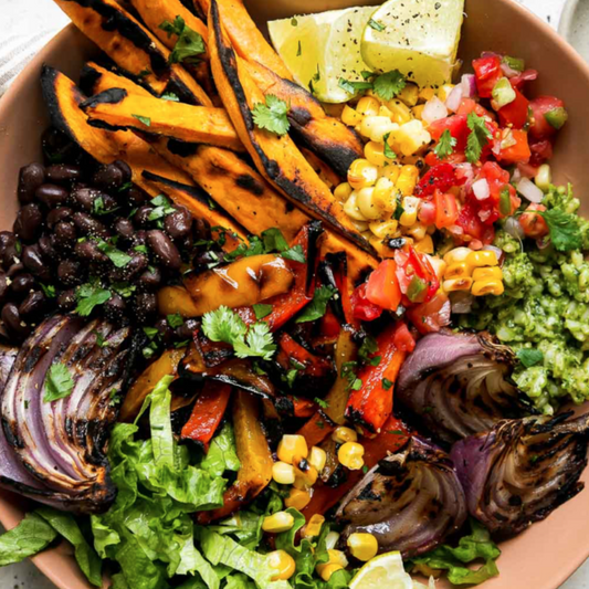 Grilled Veggie Burrito Bowl