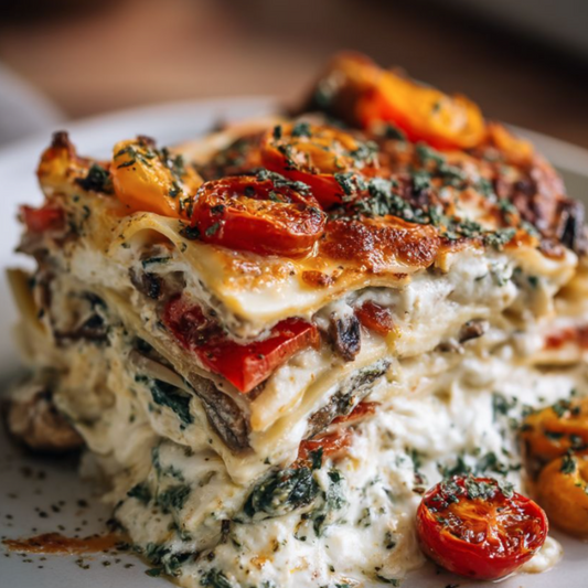 Loaded Veggie White Lasagna