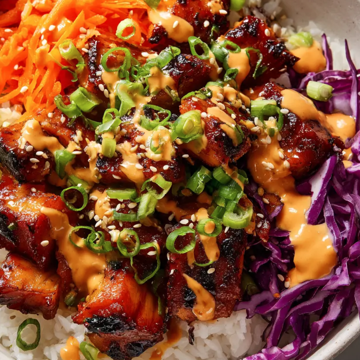 Korean BBQ Chicken Bowl