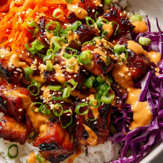 Korean BBQ Chicken Bowl