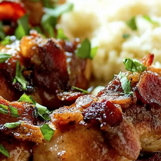 Maple Garlic Bacon Chicken