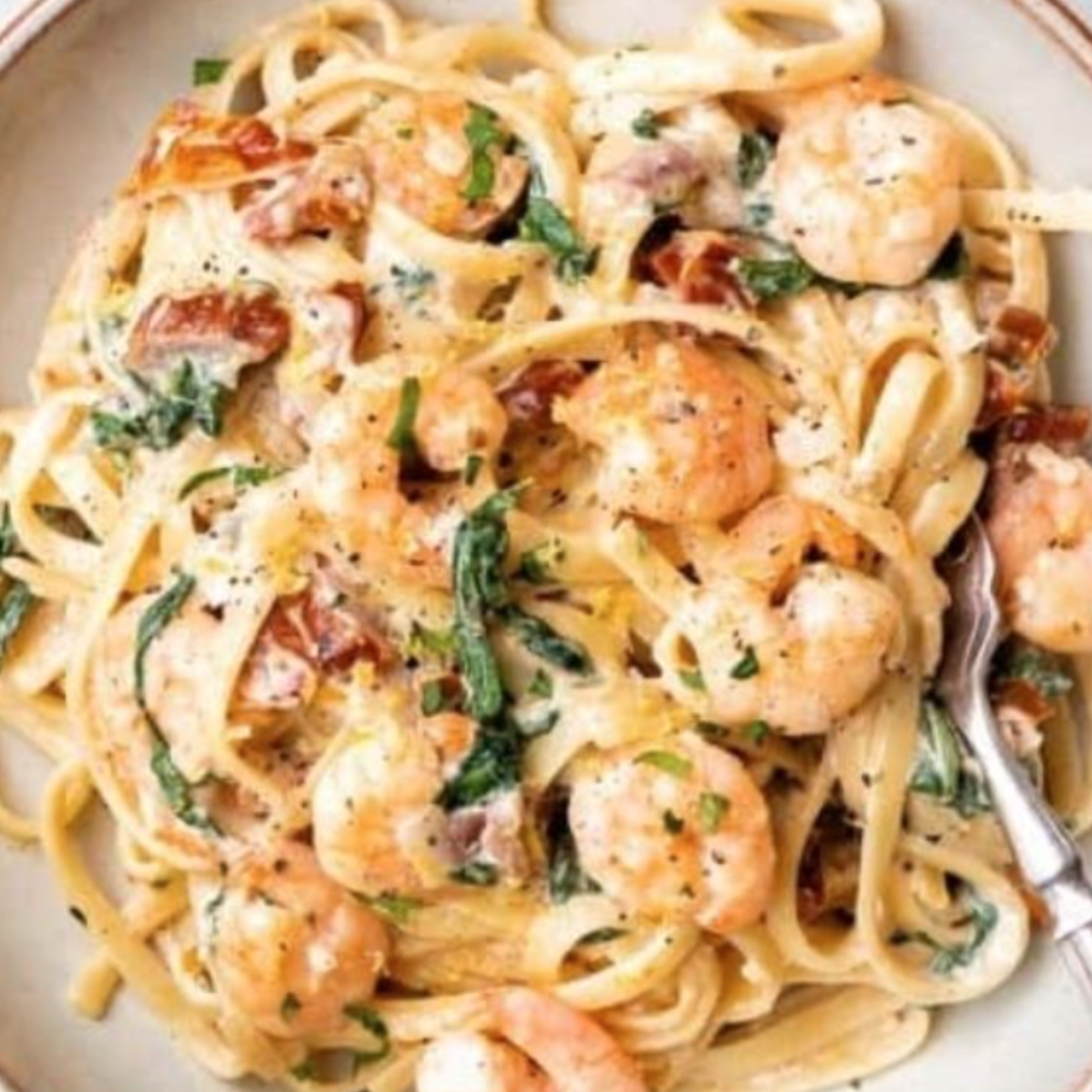 Tuscan Shrimp Linguini