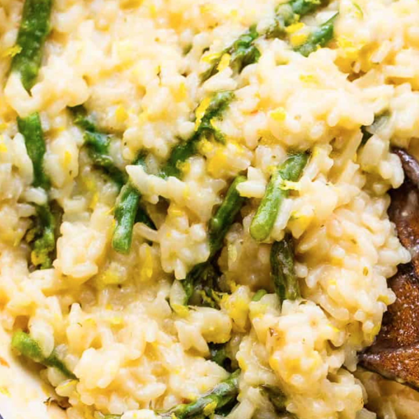 Lemon Asparagus Risotto