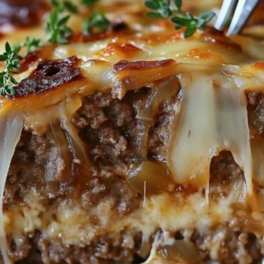 French Onion Meatloaf
