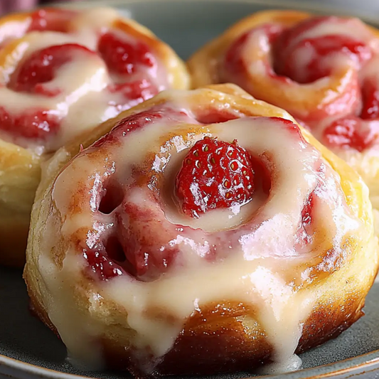 Strawberry Cinnamon Roll