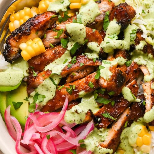Honey Garlic Barbecue Bowl
