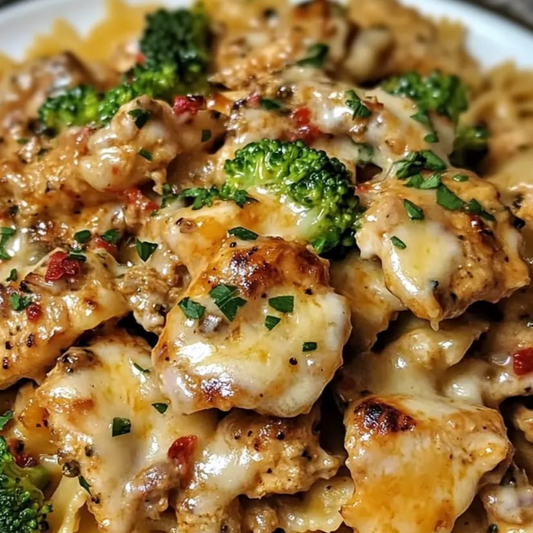 Cowboy Butter Chicken & Broccoli Farfalle