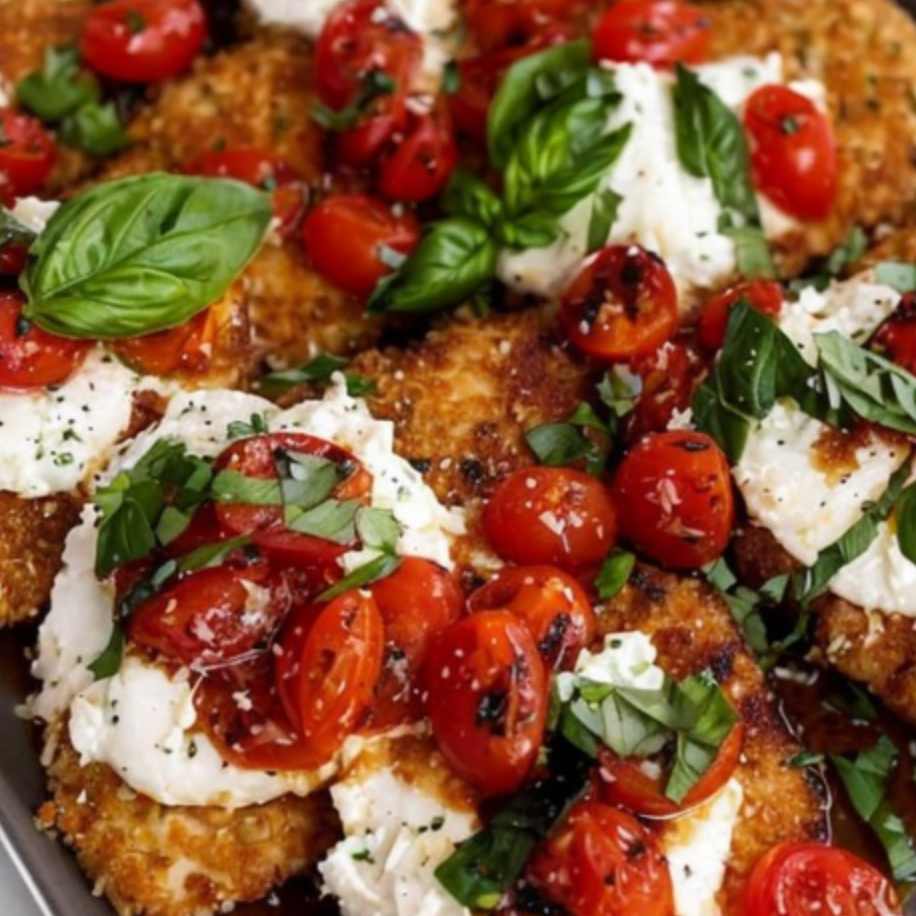 Parmesan Basil Chicken Cutlet