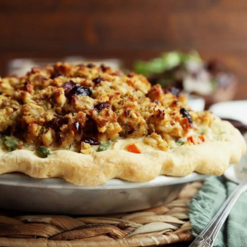 Thanksgiving Turkey Pot Pie
