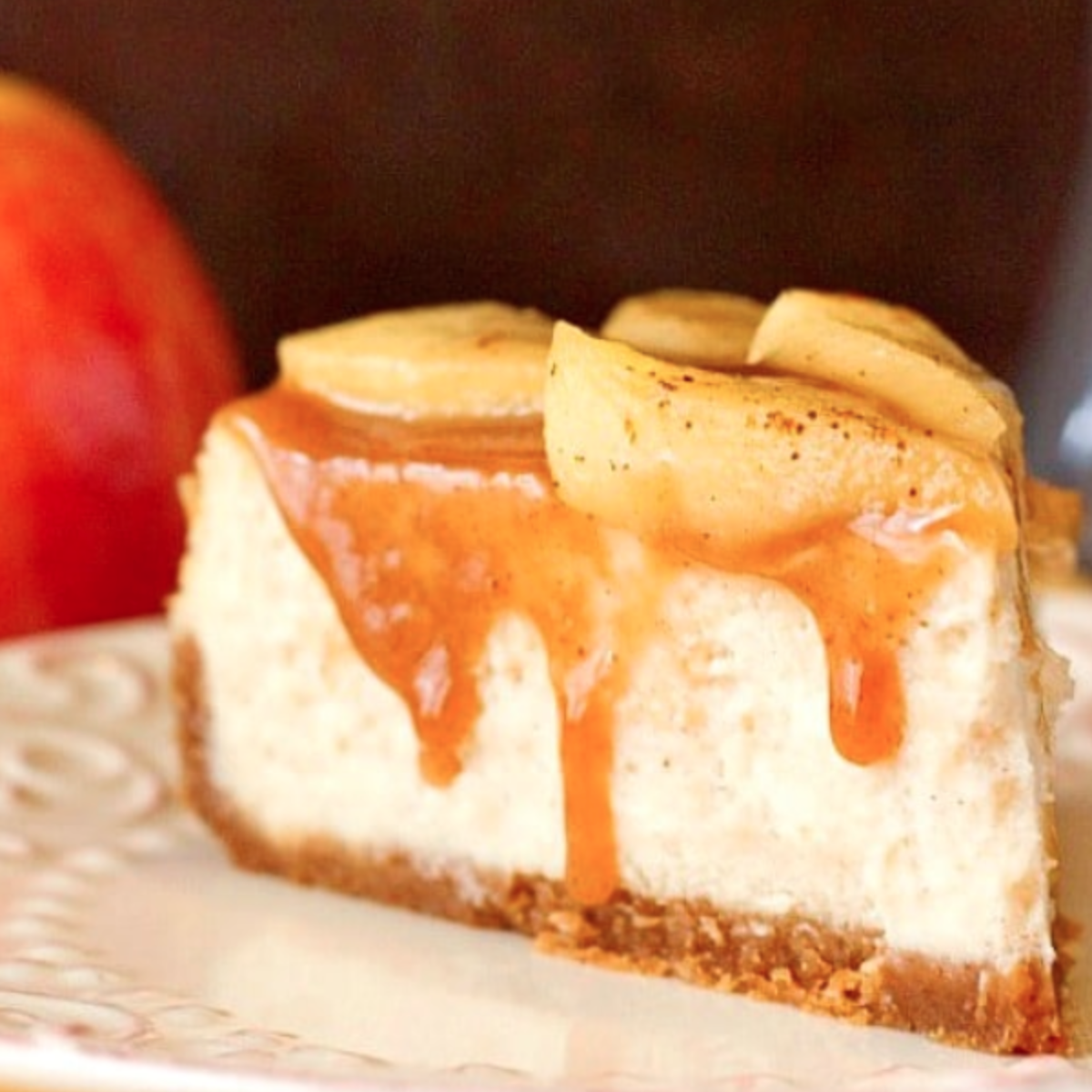 Caramel Apple Cheesecake