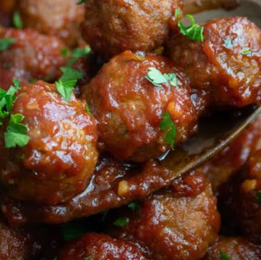Bourbon BBQ Meatballs