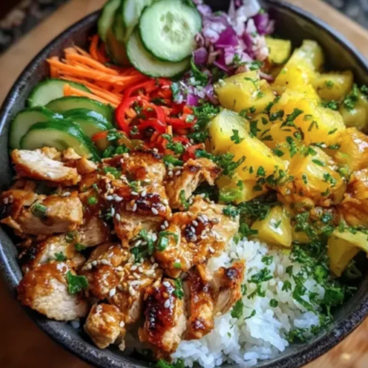 Hawaiian Chicken Bowl