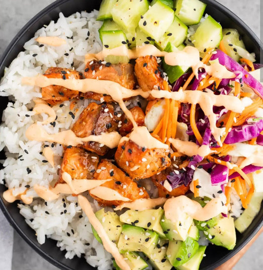 Bang Bang Salmon Bowl